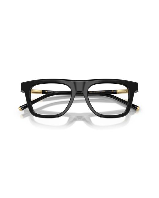 Dolce & Gabbana Black Dg3434 501 Optical Frames Acetate Squared Normal for men
