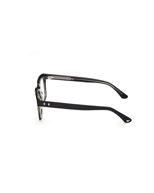 Web Black We5459 005 Optical Frames Acetate Squared Normal for men