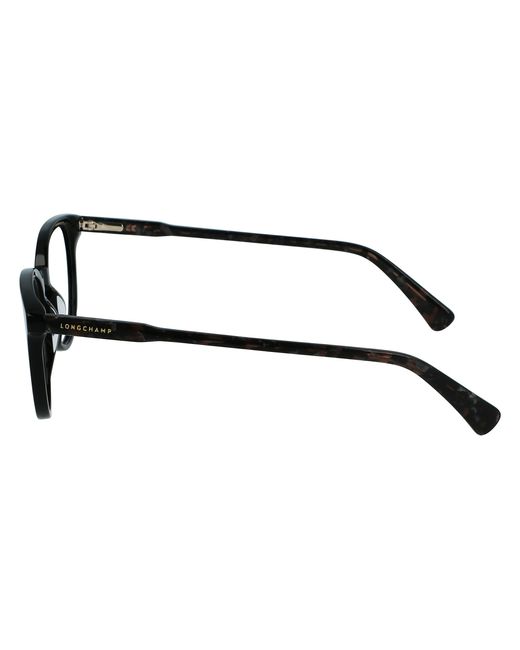 Longchamp Black Lo2608 002 Optical Frames Acetate Squared Normal Photochromatic