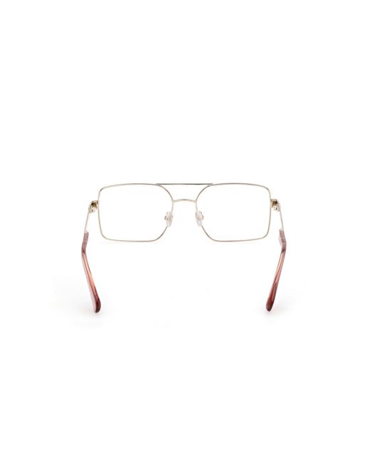MAX&Co. Black Mo5182 032 Optical Frames Metal Geometric Normal