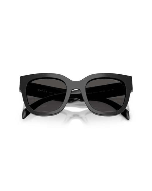 Prada Black Pr C04S 16K08Z Sunglasses Acetate Squared Normal