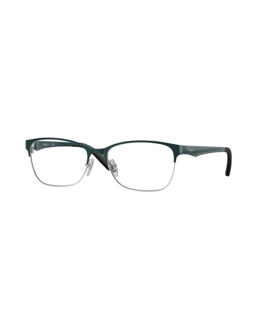Vogue Eyewear Black Vo3940 5068 Optical Frames Metal Squared Normal