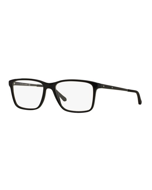 Ralph Lauren Black Rl6133 5001 Optical Frames Acetate Squared Normal for men