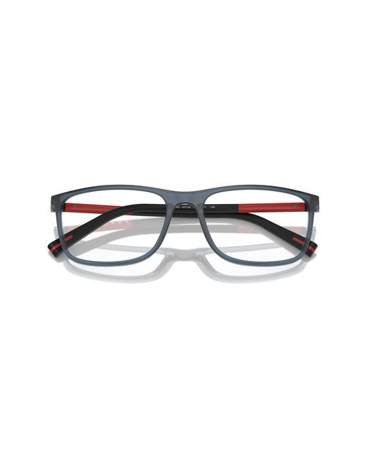 Prada Linea Rossa Black Ps 03Qv Czh1O1 Optical Frames Injected Squared Normal for men