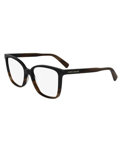 Longchamp Black Lo2753 011 Optical Frames Acetate Butterfly Normal