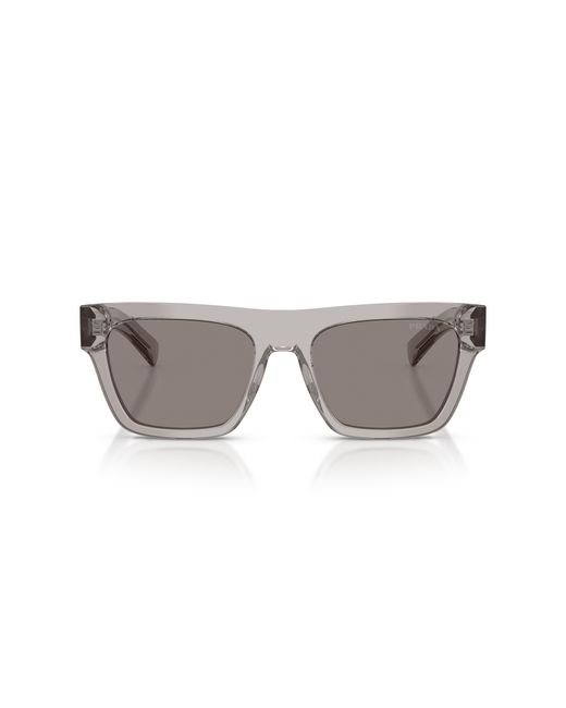 Prada Black Pr C03S 10J80Q Sunglasses Acetate Squared Normal for men