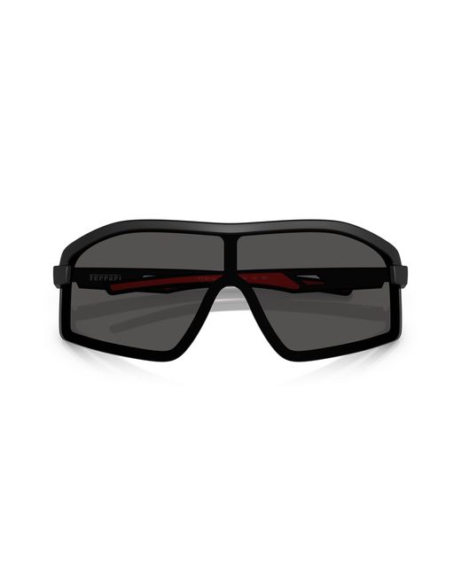 FERRARI SCUDERIA Black Fz6010U 504/87 Sunglasses Injected Geometric Normal for men
