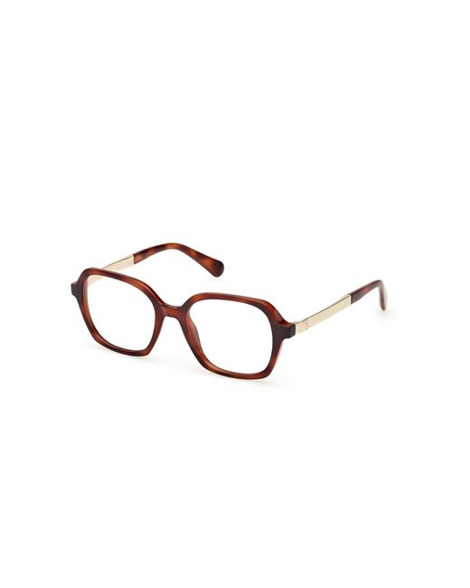 MAX&Co. Black Mo5190 053 Optical Frames Injected Geometric Normal