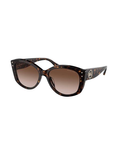 Michael Kors Black Mk2175U 300613 Sunglasses Plastic Geometric Shaded