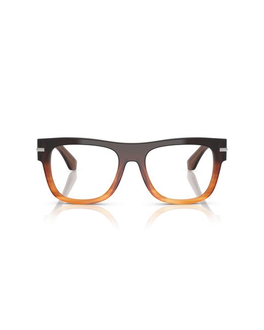 Dolce & Gabbana Black Dg3407 3486 Optical Frames Acetate Transparent Squared Normal for men