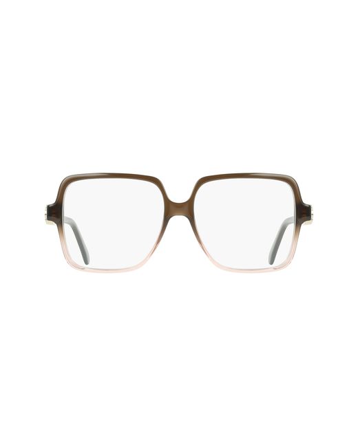 Ferragamo Black Sf3058 234 Optical Frames Acetate Squared Normal