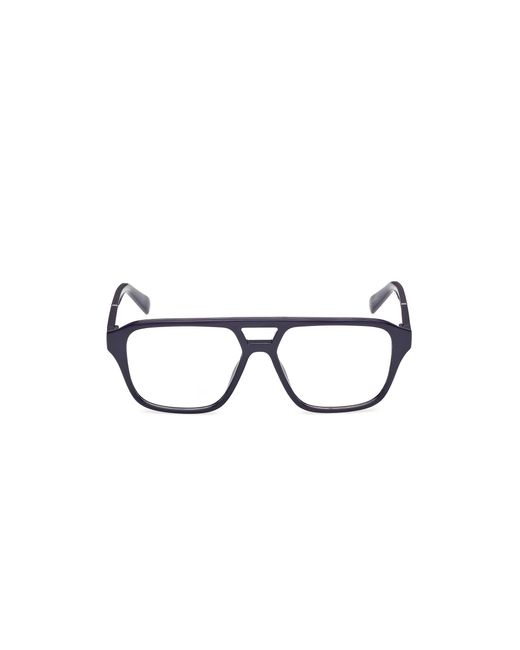 Timberland Black Tb50085 090 Optical Frames Injected Squared Normal for men