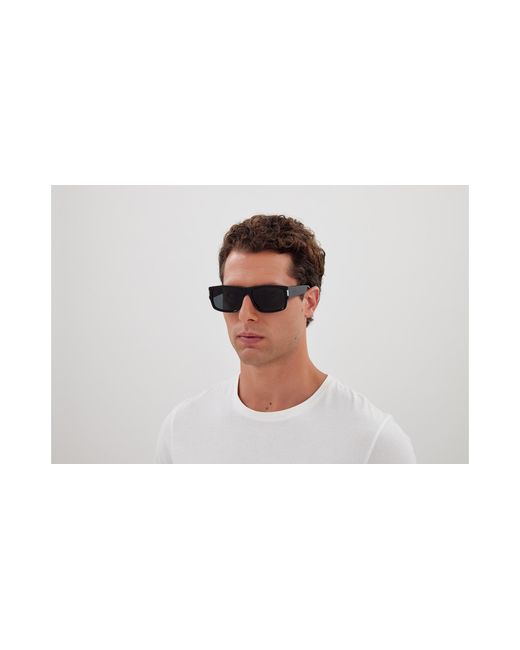 Saint Laurent Black Sl 689 001 Sunglasses Acetate Squared for men