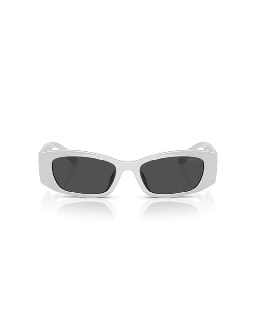 Michael Kors Black Mk2243U Rhodes 402387 Sunglasses Injected Geometric Normal