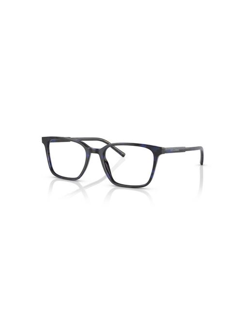 Dolce & Gabbana Black Dg3365 3392 Optical Frames Acetate Squared for men