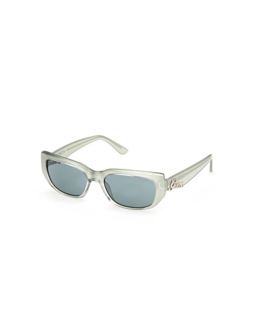 Guess Green Gu00306 95N Sunglasses Injected Squared Normal