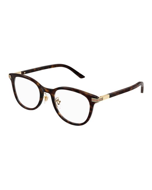 Gucci Black Gg1905Oj 002 Optical Frames Acetate Transparent Round