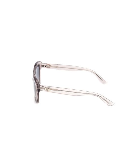 Guess Black Gu00196 20W Sunglasses Injected Squared Normal