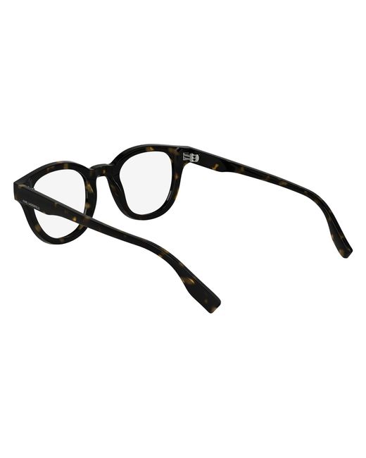 Karl Lagerfeld Black Kl6177 240 Optical Frames Bio-Inject Geometric Normal