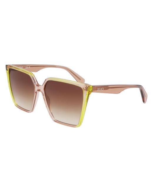 Liu Jo Black Lj798S 279 Sunglasses Acetate Squared Normal Shaded