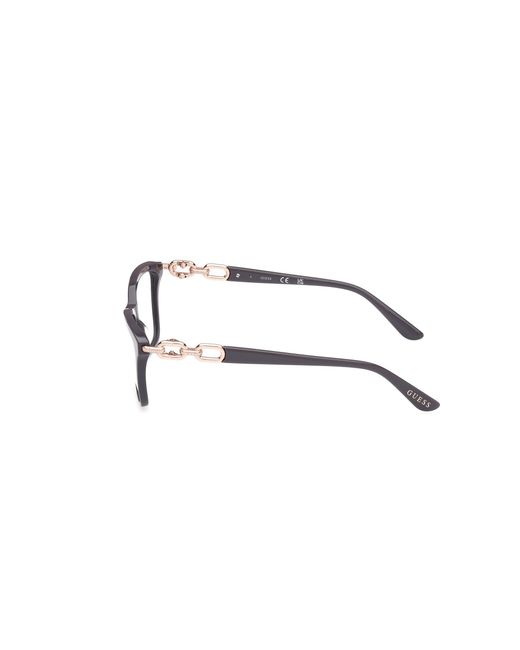 Guess Black Gu50181 020 Optical Frames Acetate Squared Normal
