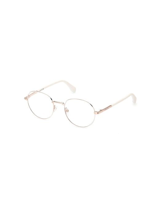 Adidas Black Or5090 028 Optical Frames Metal Round Normal