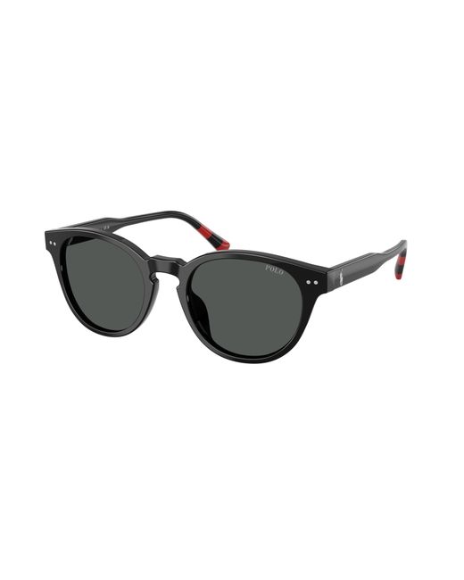 Polo Ralph Lauren Black Ph4241U 500187 Sunglasses Acetate Round Normal for men