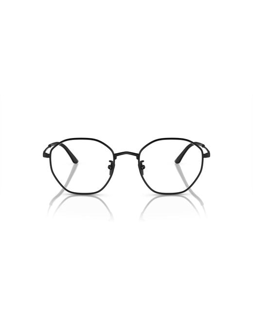 Giorgio Armani Black Ar5139 3001 Optical Frames Metal Transparent Squared Normal for men