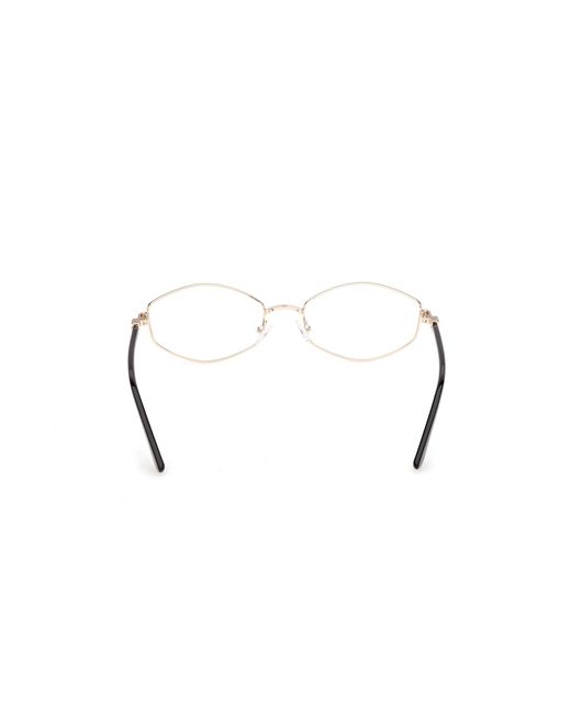 Guess Black Gu50355 032 Optical Frames Metal Geometric Normal
