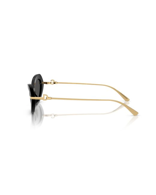 Dolce & Gabbana Black Dg4473 501/87 Sunglasses Acetate Butterfly Normal