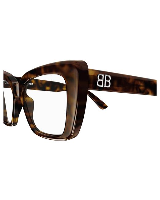 Balenciaga Black Bb0297O 002 Optical Frames Acetate Squared