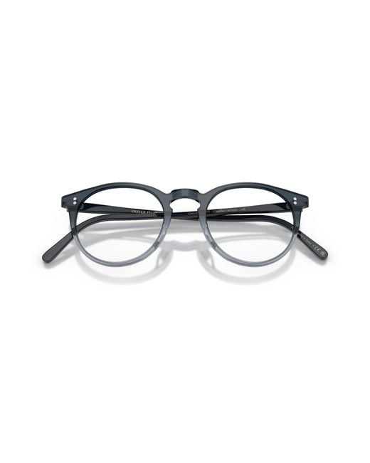 Oliver Peoples Black Ov5183 O'Malley 1777 Optical Frames Acetate Transparent Pantos Normal for men