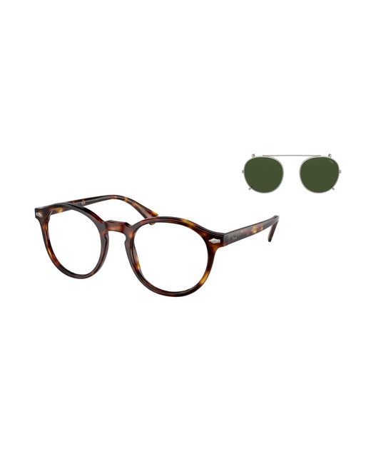 Polo Ralph Lauren Black Ph4218 623371 Sunglasses Acetate Round Normal for men