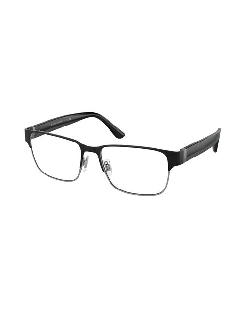 Polo Ralph Lauren Black Ph1219 9325 Optical Frames Metal Squared Normal for men