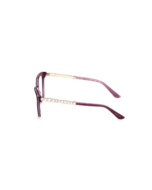 Guess Black Gm50059 89 Optical Frames Acetate Squared Normal
