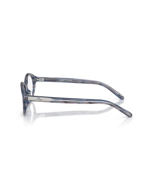DIESEL Black Dl4015U 2037 Optical Frames Acetate Transparent Round Normal