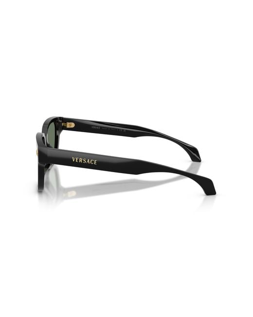 Versace Black Ve4513D Gb1/82 Sunglasses Acetate Squared Normal for men