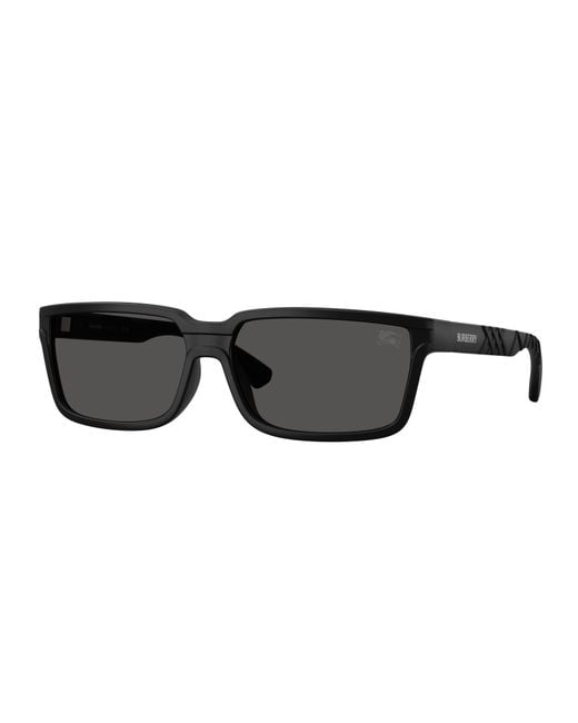 Burberry Black Be4495D 346487 Sunglasses Injected Squared Normal for men