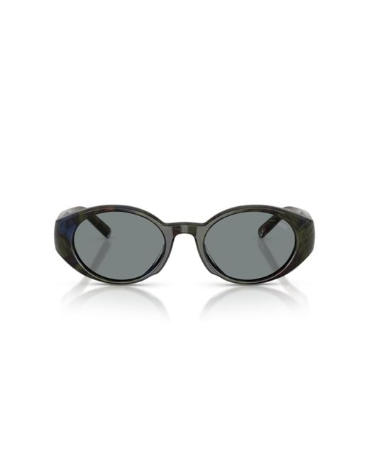 DIESEL Black Dl2008U 2042/1 Sunglasses Acetate Round Normal