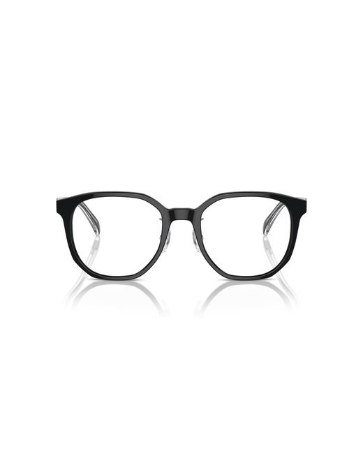 Emporio Armani Black Ea3241D 5017 Optical Frames Acetate Transparent Pantos Normal for men