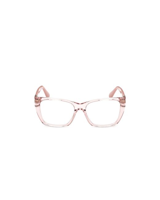 MAX&Co. Black Mo5213 072 Optical Frames Acetate Squared Normal