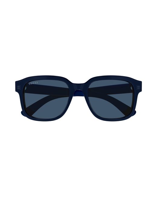 Gucci Black Gg1798Sa 004 Sunglasses Acetate Squared for men