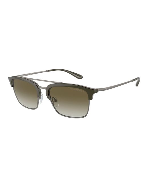 Emporio Armani Black Ea4228 30038E Sunglasses Injected Pilot Normal Shaded for men