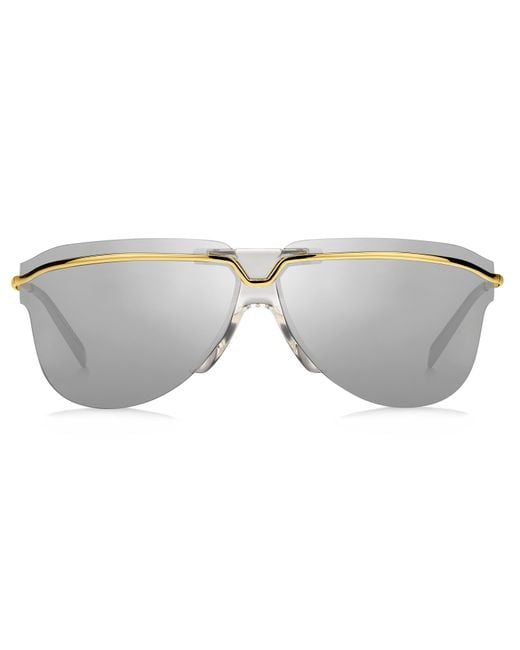 Givenchy Black Gv 7169/S 83I/T4 Sunglasses Metal Oversize Normal Mirror