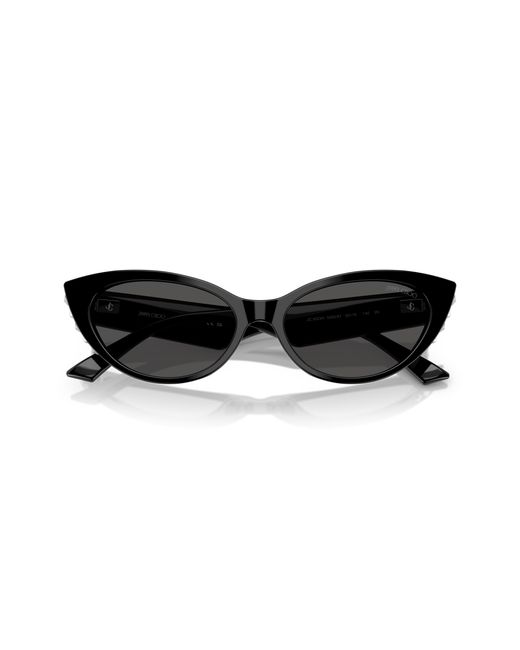 Jimmy Choo Black Jc5023H 500087 Sunglasses Acetate Cat Eye Normal