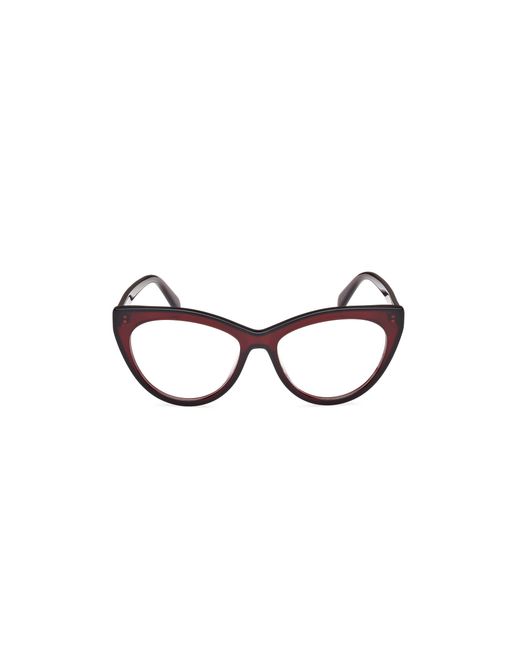 Emilio Pucci Black Ep5250 071 Optical Frames Acetate Cat Eye Normal