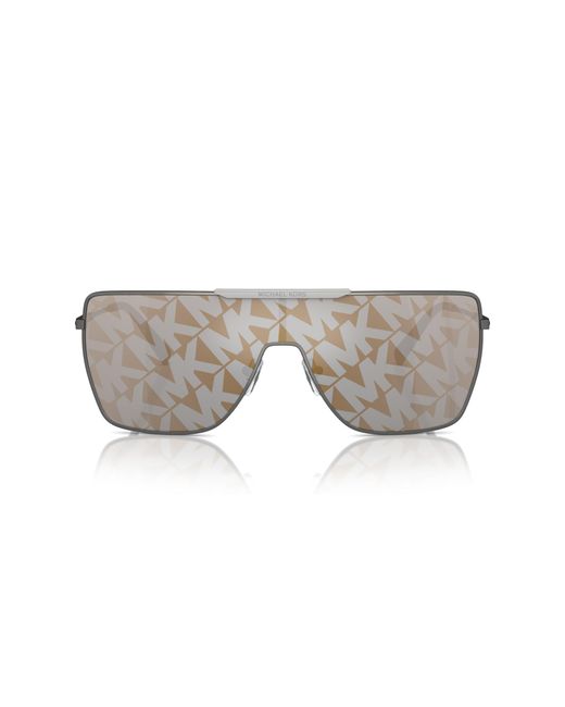 Michael Kors Black Mk1152 Snowmass 1002/E Sunglasses Metal Squared Normal Mirror for men
