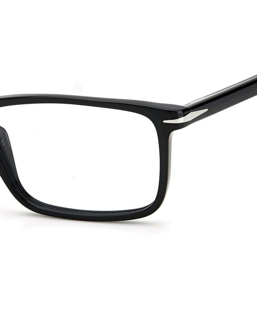 David Beckham Black Db 1019 807 Optical Frames Acetate Squared for men