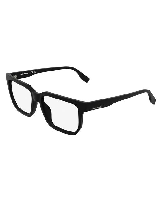 Karl Lagerfeld Black Kl6219 002 Optical Frames Bio-Inject Squared Normal for men