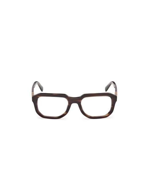 Guess Black Gu50332 050 Optical Frames Acetate Squared Normal for men